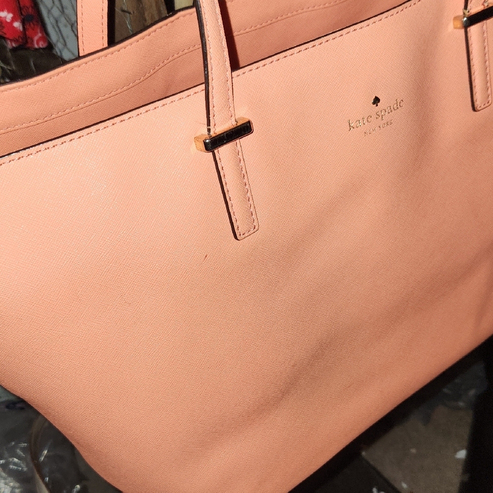 Kate Spade Coral Tote Bag - Picture 7 of 7